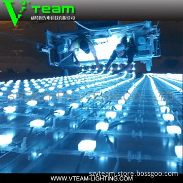 High Brightness Soft LED Mesh Screen for Building Facade Decoration